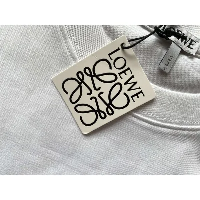 Футболка Loewe Colorful Logo "White" фото № 6