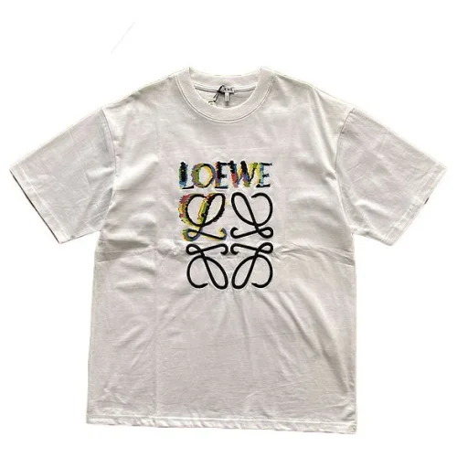 Футболка Loewe Colorful Logo "White"