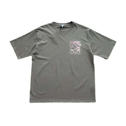 Футболка Loewe Logo In Square "Brown"