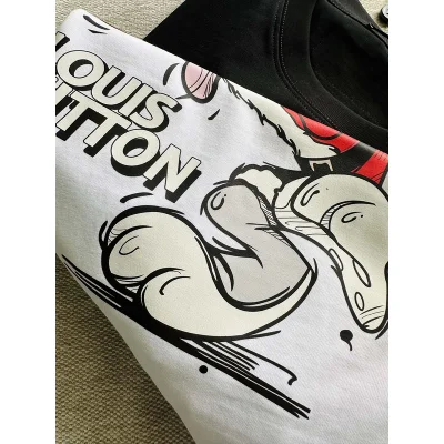 Футболка Louis Vuitton The Rabbit Is A Bully "White" фото № 7