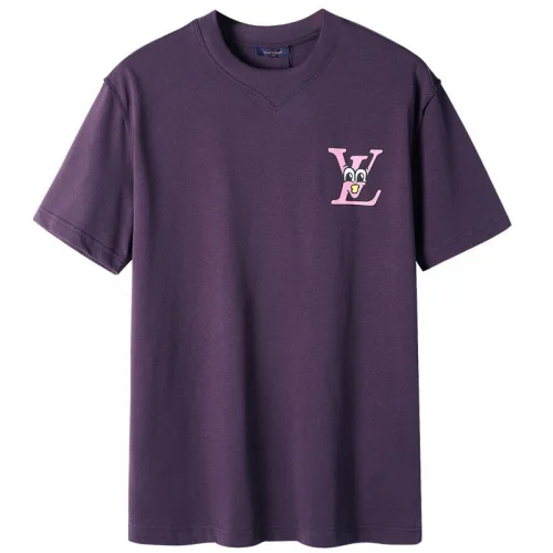 Футболка Louis Vuitton Battle Of Logos "Violet"