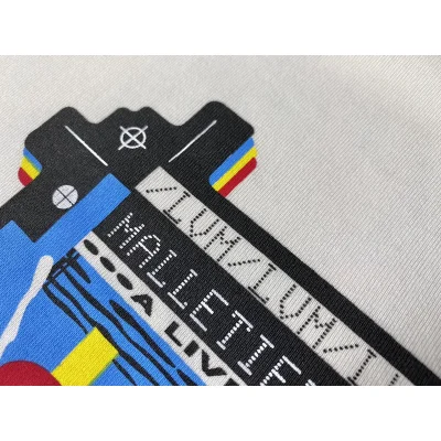 Футболка Louis Vuitton Drawing A Classical Concert "White" фото № 7