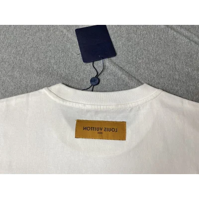 Футболка Louis Vuitton Drawing A Classical Concert "White" фото № 2