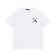 Футболка Louis Vuitton With An Embroidered Logo "White"