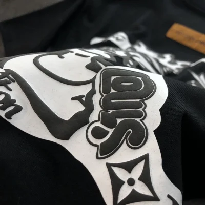 Футболка Louis Vuitton With Branded Dude "Black" фото № 2