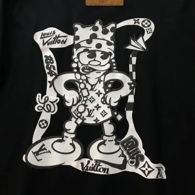 Футболка Louis Vuitton With Branded Dude "Black" фото № 6