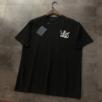 Футболка Louis Vuitton With Branded Dude "Black" фото № 7