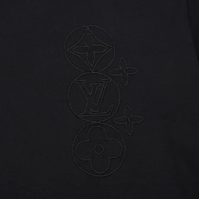 Футболка Louis Vuitton With Three Emblems "Black" фото № 4