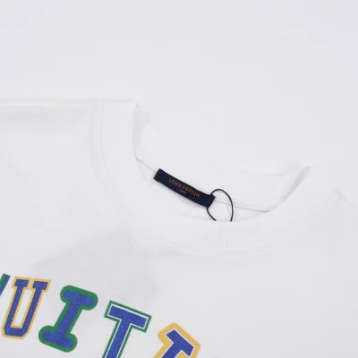 Футболка Louis Vuitton Text Logo With Heart "White" фото № 4