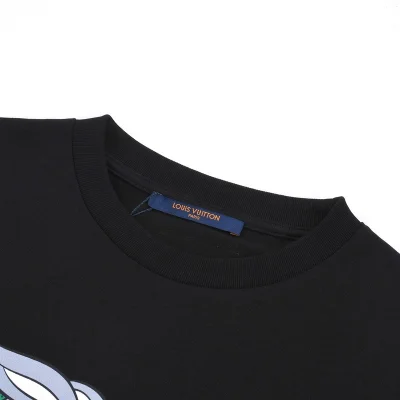 Футболка Louis Vuitton Basketball Player Rabbit "Black" фото № 8