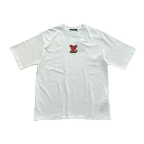 Футболка Louis Vuitton Cotton With Tornado Print "White"