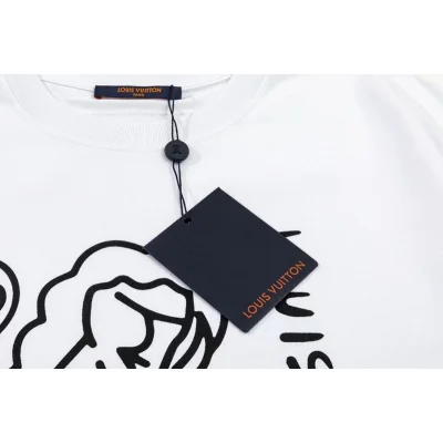 Футболка Louis Vuitton Silhouette Of Woman "White" фото № 5 Футболка Louis Vuitton Silhouette Of Woman "White" фото № 5