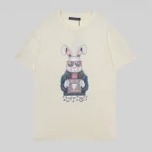 Футболка Louis Vuitton Hare In Jacket With Spikes "Cream"