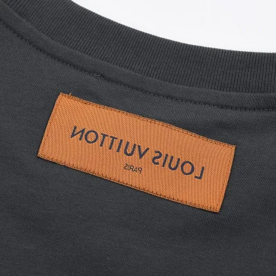 Футболка Louis Vuitton Pink Flower Print "Gray" фото № 2