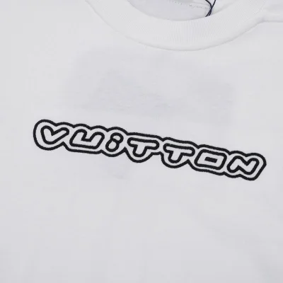 Футболка Louis Vuitton 1854 With Logo Brand "White" фото № 5