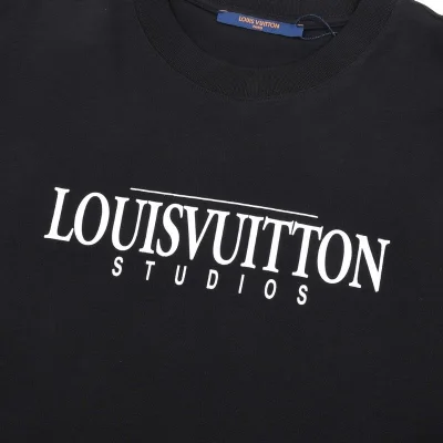 Футболка Louis Vuitton The Glow-In-The-Dark Path "Black" фото № 2