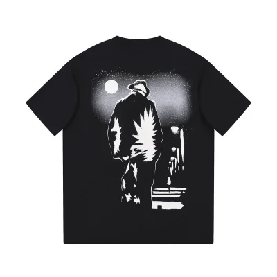 Футболка Louis Vuitton The Glow-In-The-Dark Path "Black" фото № 3