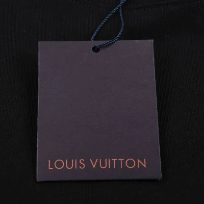 Футболка Louis Vuitton Logo-Signature "Black" фото № 3