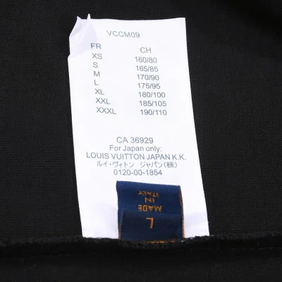 Футболка Louis Vuitton Logo-Signature "Black" фото № 8