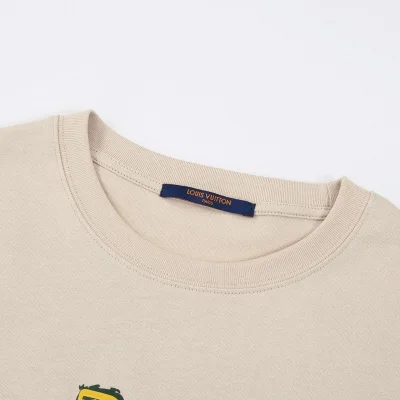 Футболка Louis Vuitton With A Brand "Beige" фото № 6