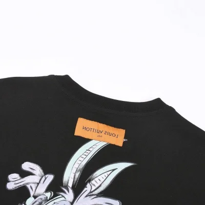 Футболка Louis Vuitton The Annoying Rabbit "Black" фото № 3