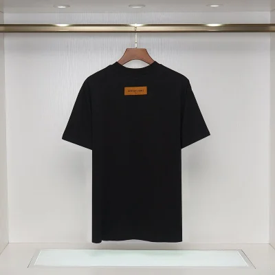 Футболка Louis Vuitton Logo LV "Black" фото № 2