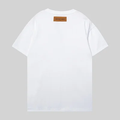 Футболка Louis Vuitton Front Pocket Decorated By Logo "White" фото № 2