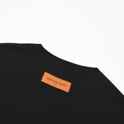 Футболка Louis Vuitton Different Brand Writing Styles "Black" фото № 6
