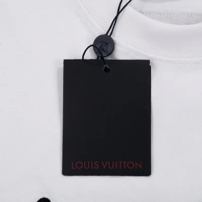 Футболка Louis Vuitton Corporate Logo Design "White" фото № 7
