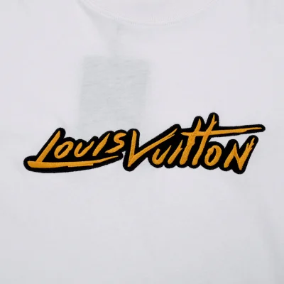 Футболка Louis Vuitton Corporate Logo Design "White" фото № 3