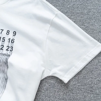 Футболка Maison Margiela Numbers "White" фото № 4