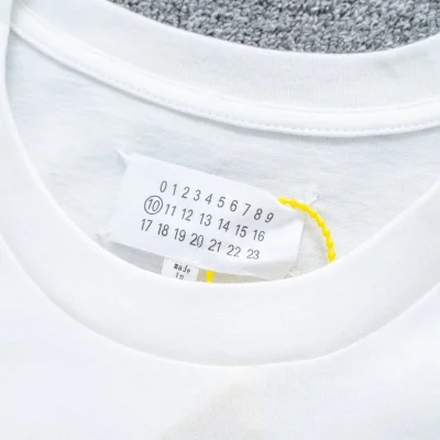 Футболка Maison Margiela Numbers "White" фото № 8