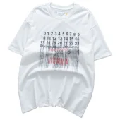 Футболка Maison Margiela Numbers "White"