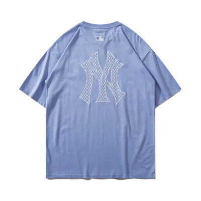 Футболка MLB X Givenchy With A Logo "Blue" фото № 2