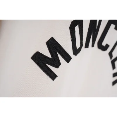 Футболка Moncler Arch Inscription "Beige" фото № 6