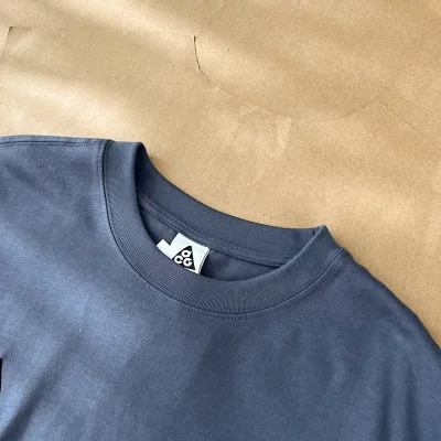 Футболка Nike With Triangular Logo "Blue" фото № 3