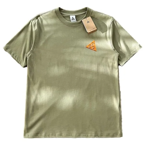 Футболка Nike Text Spiral "Beige/Green"