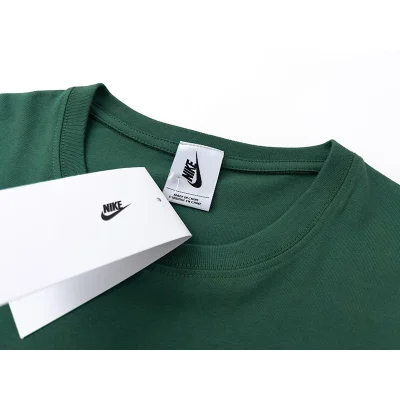 Футболка Nike X Stussy Logos "Green" фото № 8