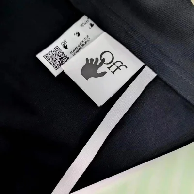 Футболка Off White With Colorful Graffiti Print "Black" фото № 4 Футболка Off White With Colorful Graffiti Print "Black" фото № 4