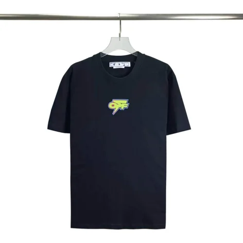 Футболка Off White With Bright Brand Logo "Black"