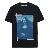 Футболка Off White Mona Lisa "Black"