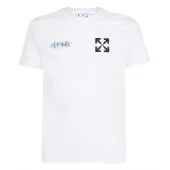 Футболка Off-White Liquid logo "White"