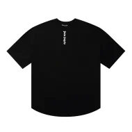 Футболка Palm Angels With A Large And Small Logo "Black"