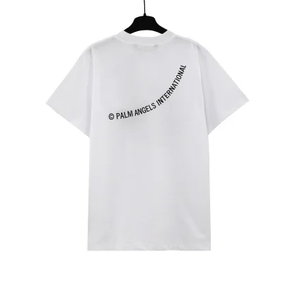 Футболка Palm Angels International "White" фото № 5