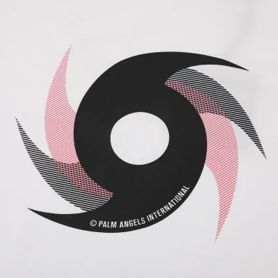 Футболка Palm Angels International "White" фото № 6