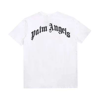 Футболка Palm Angels Brand Inscription And Flag Print "White" фото № 6 Футболка Palm Angels Brand Inscription And Flag Print "White" фото № 6