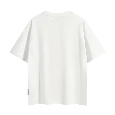 Футболка Palm Angels Round Print "White" фото № 2