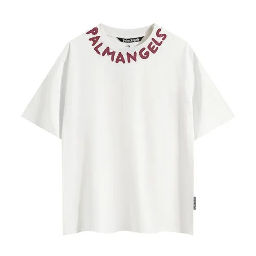 Футболка Palm Angels Round Print "White"