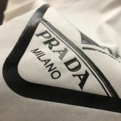 Футболка Prada Anchor "White" фото № 3
