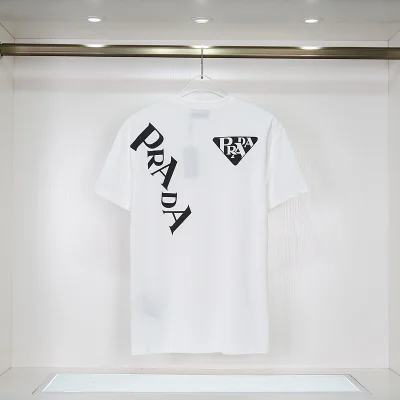 Футболка Prada Different Size Of Logo Letters "White" фото № 5 Футболка Prada Different Size Of Logo Letters "White" фото № 5